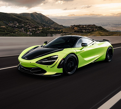Фото дисков Strasse Wheels SV10M Deep Concave FS на McLaren 720S