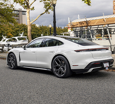 Фото дисков Vossen HF-5 на Porsche Taycan I