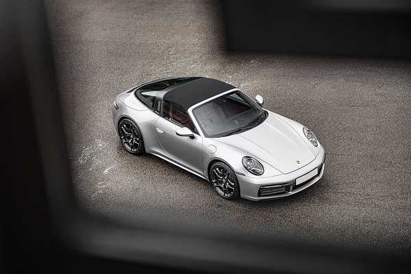 Фото дисков Kahn Type 11 Сатиновый графит на Porsche 911 VIII