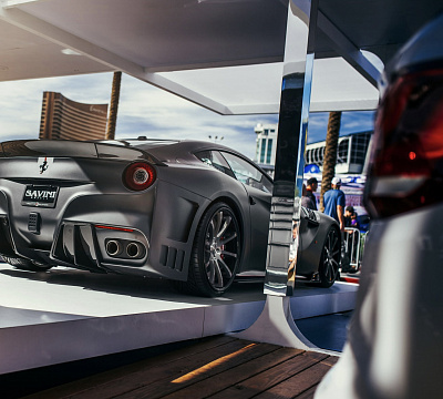 Фото дисков Savini SV26 на Ferrari F12