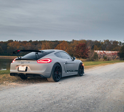 Фото дисков Brixton Forged R11-R на Porsche Cayman II