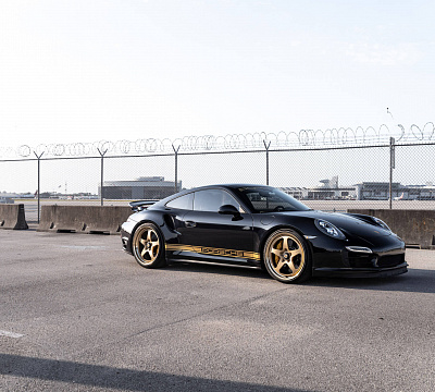 Фото дисков HRE 527 на Porsche 911 VII