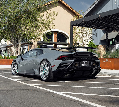 Фото дисков Anrky AN32 на Lamborghini Huracan