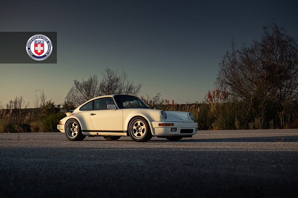 Фото дисков HRE 527 Серебро на Porsche 911 II