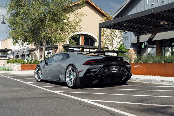 Фото дисков Anrky AN32 Полированный лак на Lamborghini Huracan