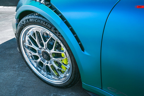 Фото дисков Anrky RS1 Полированный лак на Porsche 911 VII