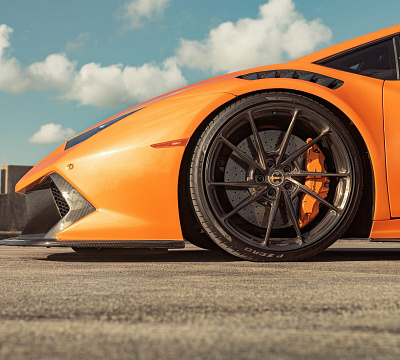 Фото дисков Anrky AN13 на Lamborghini Huracan