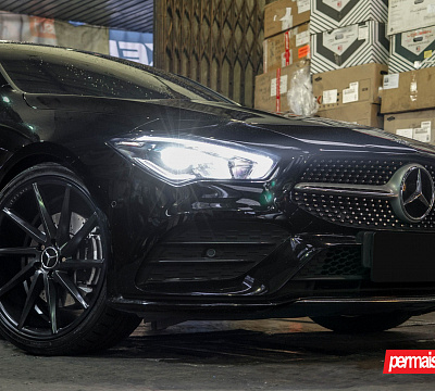 Фото дисков Vossen CVT на Mercedes-Benz CLA (C118, X118)