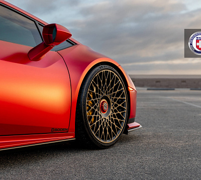 Фото дисков HRE 501M на Lamborghini Huracan