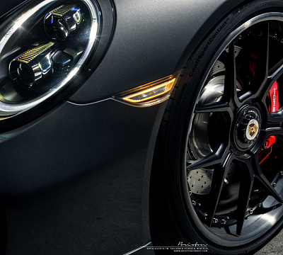Фото дисков Brixton Forged CM5-R на Porsche 911 VII