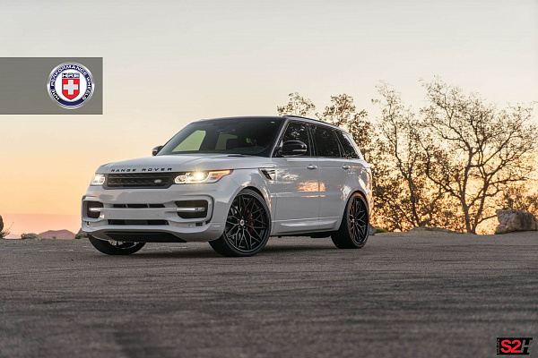 Фото дисков HRE S200H Черный сатин на Land Rover Range Rover Sport II