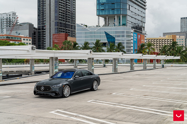 Фото дисков Vossen HF-7 Серебро на Mercedes-Benz S-Class (W223)