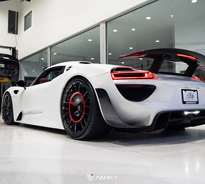 Фото дисков Anrky AN20 Aerosport на Porsche 918 Spyder
