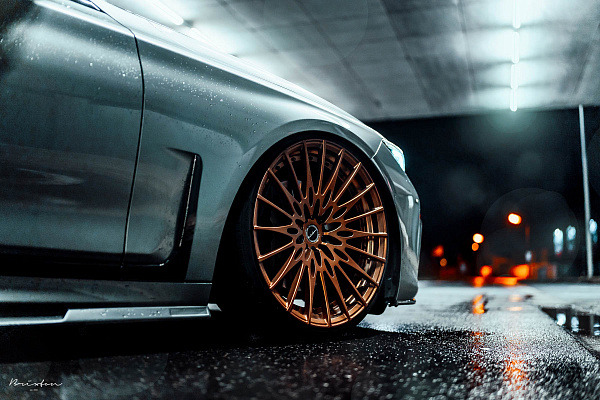 Фото дисков Brixton Forged HS1 Сатиновая медь на BMW 7 (G11/G12)