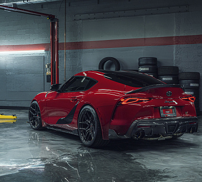 Фото дисков Vossen EVO-4R на Toyota Supra A90