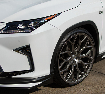 Фото дисков Vossen HF-2 на Lexus RX IV