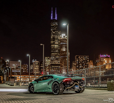 Фото дисков Anrky AN11 на Lamborghini Huracan