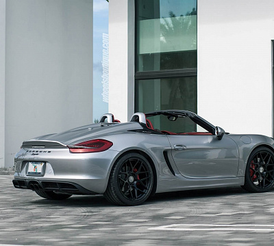 Фото дисков HRE FF01 на Porsche Boxster III