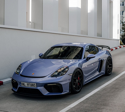 Фото дисков Brixton Forged PF7-RS на Porsche Cayman III