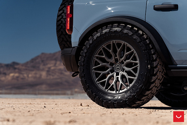 Фото дисков Vossen HF6-3 Матовый графит на Ford Bronco