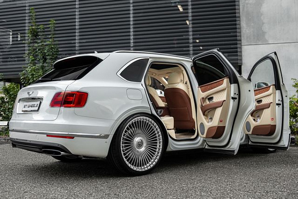 Фото дисков ST Wheels ST5 Полированный лак на Bentley Bentayga