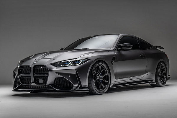 Фото дисков Brixton Forged CM5-RS Черный сатин на BMW 4/M4 (G22/G82)