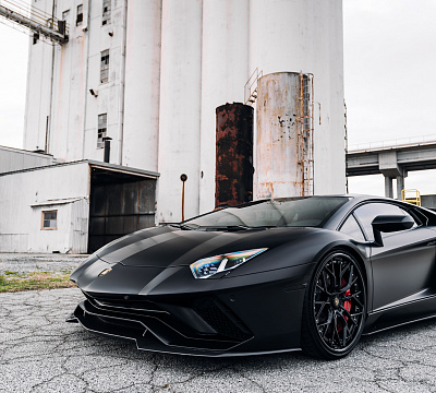 Фото дисков Brixton Forged PF10 на Lamborghini Aventador