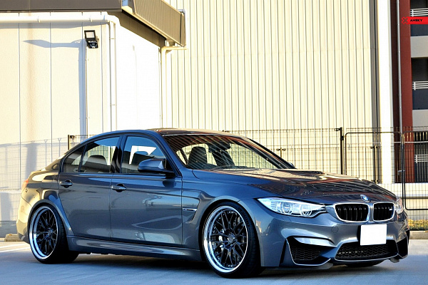 Фото дисков Anrky RS1 Черный сатин на BMW 3/M3 (F3x/F80)