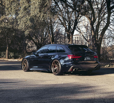 Фото дисков Vossen HF-5 на Audi A/RS 6 (C8)