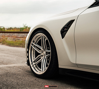 Фото дисков HRE S107SC на BMW 3/M3 (G2x/G80)