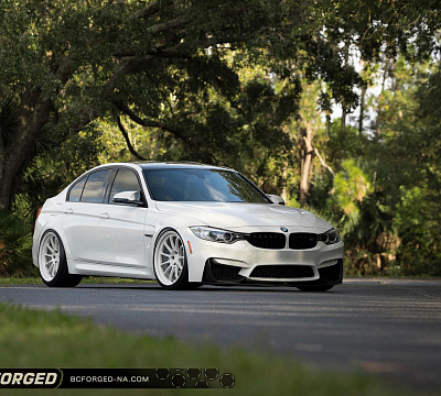 Фото дисков BC Forged TD01 на BMW 3/M3 (F3x/F80)