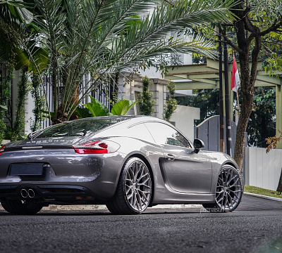 Фото дисков Anrky AN20 на Porsche Cayman II