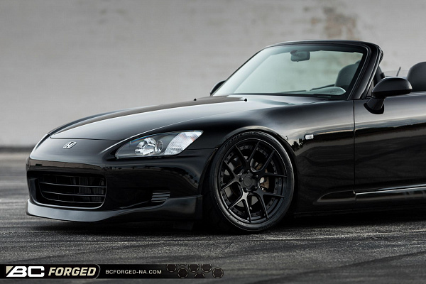 Фото дисков BC Forged HCS02 Черный сатин на Honda S2000
