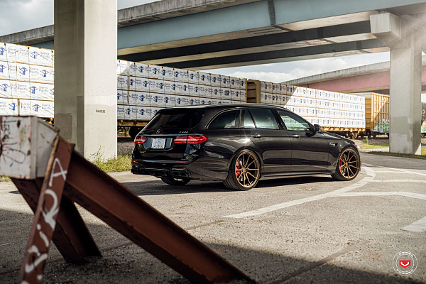 Фото дисков Vossen M-X2 Сатиновая бронза на Mercedes-Benz E-Class (W213, S213, C238)