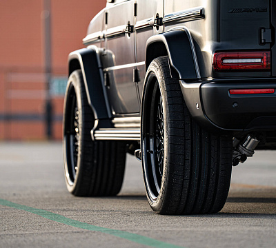 Фото дисков HRE 501 на Mercedes-Benz G-Class III