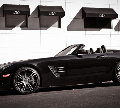 Фото дисков CEC C883 на Mercedes-Benz SLS AMG