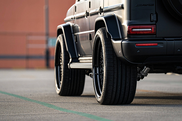 Фото дисков HRE 501 Черный сатин на Mercedes-Benz G-Class III