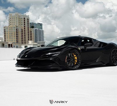 Фото дисков Anrky AN23 на Ferrari 812