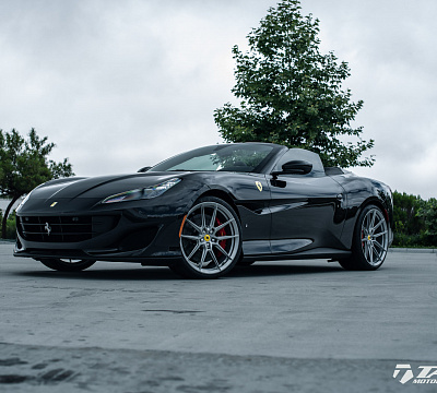 Фото дисков NOVITEC NF8 на Ferrari Portofino