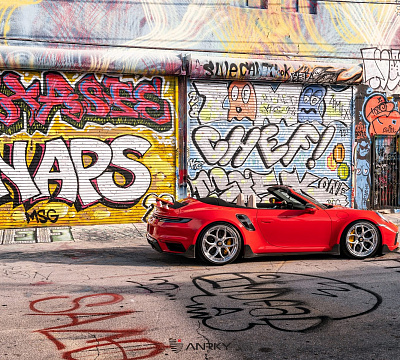 Фото дисков Anrky S3-X0 на Porsche 911 VIII