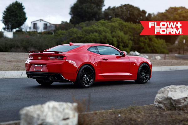 Фото дисков HRE FF01 Черный сатин на Chevrolet Camaro VI