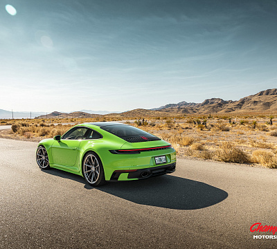 Фото дисков Vossen RS92 на Porsche 911 VIII