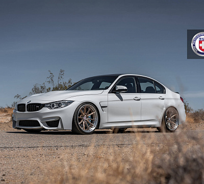 Фото дисков HRE S104SC на BMW 3/M3 (F3x/F80)