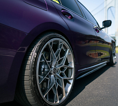 Фото дисков HRE FF10 на BMW 3/M3 (G2x/G80)