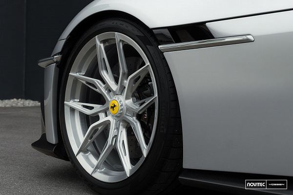 Фото дисков NOVITEC NF11 Глянцевый лак на Ferrari 12Cilindri