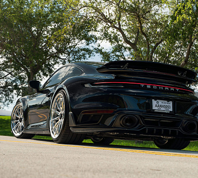 Фото дисков HRE S104SC на Porsche 911 VIII
