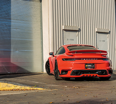 Фото дисков Strasse Wheels SV10 Deep Concave Duoblock на Porsche 911 VIII