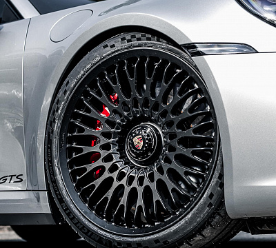 Фото дисков Brixton Forged TR20 на Porsche 911 VIII