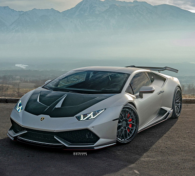 Фото дисков Strasse Wheels SV10M Deep Concave FS на Lamborghini Huracan