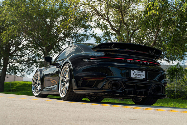 Фото дисков HRE S104SC Полированный лак на Porsche 911 VIII